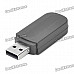 Bluetooth V2.0+EDR Audio Receiver w/ 3.5mm Audio Jack for Iphone 4S + More - Black
