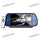 Universal 7.0" LCD Rearview Mirror Monitor w/ Remote Controller (DC 12V)