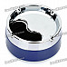 Stainless Steel Rotatable Cover Cigarette Ashtray (Size-S)