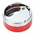 Stainless Steel Rotatable Cover Cigarette Ashtray (Size-M)