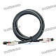 Optical Fiber Digital Audio Toslink Male to Male Cable (85cm)