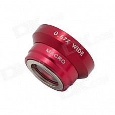 Universal 13mm Wide-Angle/0.67X Macro Lens Attachment for Digital Cameras & Cell Phones