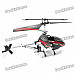 6613B Rechargeable 3-CH R/C Helicopter with IR Remote Controller - Black