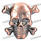 Skull Head Style Butane Jet Torch Lighter w/ Terrible Sound Laughter & Red Flashing Eyes