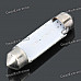 39mm 0.9W 6500K 45-Lumen 3x5050 SMD LED White Light Car Dashboard Reading Lamp (DC 12V)