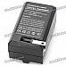 Camera Battery Charger Cradle for Canon LP-E8 (100~240V / 2-Flat-Pin Plug)