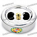 Stainless Steel Rotatable Cover Cigarette Ashtray