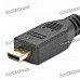 1536P HDMI v1.4 Male to Micro HDMI D Type Male Connection Cable (5 Meters)