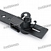 Universal Flash Bracket with Tripod Head for Camera - Black