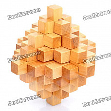 Brain Teaser Disassemble Reassembling Rebuild Wooden Puzzle Toy