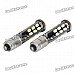 BA9S 3W 6500K 240-Lumen 30-3020 SMD LED White Light Car Lamps (DC 12~18V / Pair)