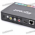 EGREAT R6S Android 2.2 Network Media Player w/ Dual USB / eSATA / LAN / HDMI / - Black (512MB)