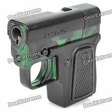 Stylish Cool Gun Style Windproof Gas Lighter - Random Color