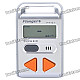 FLANGER FT-61 1.3" LCD Guitar Tuner - Silver (1 x CR2032)