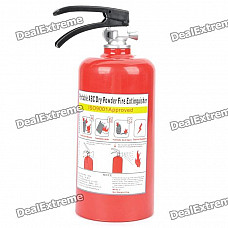 Fire Extinguisher Style Coin Bank - Red