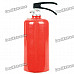 Fire Extinguisher Style Coin Bank - Red