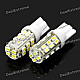 T10 14W 7000K 336-Lumen 28-1206 SMD LED White Light Car Dashboard Lamps (DC 12V / Pair)