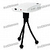 Portable Smart Mini Home/Office lED USB LCOS Projector - White