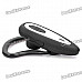 PS3 Bluetooth V2.0 Handsfree Headset - Black (6-Hour Talk / 120-Hour Standby)