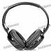 Folding IR Infrared Stereo Wireless Headphone - Black (2 x AAA)