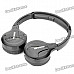 IR Infrared Stereo Wireless Headphone - Black (2 x AAA)