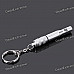 Detachable Metal Whistle Keychain (Random Color)