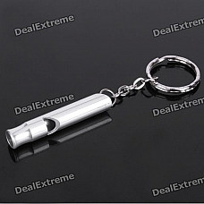 Metal Whistle Keychain - Random Color