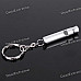 Metal Whistle Keychain - Random Color