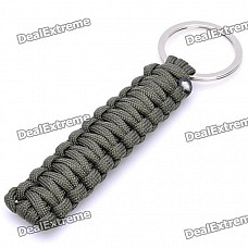 Parachute Rope Lanyard Keychain - Army Green