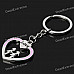 Zinc Alloy Lover Hand-in-Hand Style Keychain (2-Piece Pack)