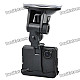 720P Car DVR Video Road Safety Guard Camera w/ AV-Out / USB 2.0 - Black (2.0" TFT)