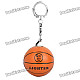 Basketball Style Butane Lighter Keychain - Orange