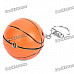 Basketball Style Butane Lighter Keychain - Orange