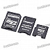 Genuine Kingston TF / Micro SD Memory Card w/ SD / MS PRO Duo / Mini SD Adapter - 32GB (Class4)