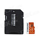 Genuine Samsung CLASS 10 Micro SDHC Card with SD Card Adapter - Black (32GB)
