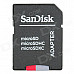 Genuine SanDisk TF / MicroSDHC Memory Card with SD Adapter (8GB / Class10 200X)