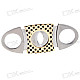 Checker Board Patterned Cigar Cutter