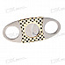 Checker Board Patterned Cigar Cutter