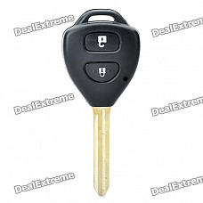 Replacement 2-Button Transponder Smart Key Casing for Toyota Corolla