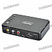1080P HD Multi-Media Player w/ HDMI / Video / Audio / IR / USB / SD - Black