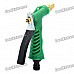 Hose Nozzle Spray Head for Water Spray Gun - Green + Black