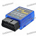 EML327 v1.5 OBD2 OBDII Bluetooth Auto Car Diagnostic Scan Tool (12V)