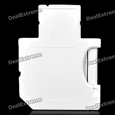 2-in-1 TF Card to SD Card Adapter+ USB Card Reader - White