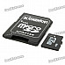 TF / Micro SD Memory Card w/ SD Adapter - 4GB