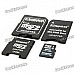 Genuine Kingston TF / Micro SD Memory Card w/ SD / MS PRO Duo / Mini SD Adapter - 16GB (Class4)