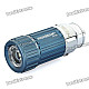 Car Cigarette Lighter Socket Rechargeable 0.5W 30-Lumen Mini LED Flashlight - Royal Blue (DC 12V)