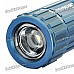 Car Cigarette Lighter Socket Rechargeable 0.5W 30-Lumen Mini LED Flashlight - Royal Blue (DC 12V)