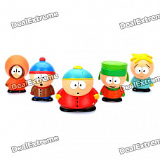 Cute South Park Mini Display Figure Toys (5-Piece Pack)