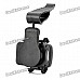 Universal Car Swivel Mount Holder for Iphone / Cellphone / GPS Navigator / MP4 - Black