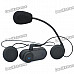 BT Interphone + Handsfree Bluetooth Set for Motorcycle / Skiing Helmet (Pair / 800M-Transmission)
